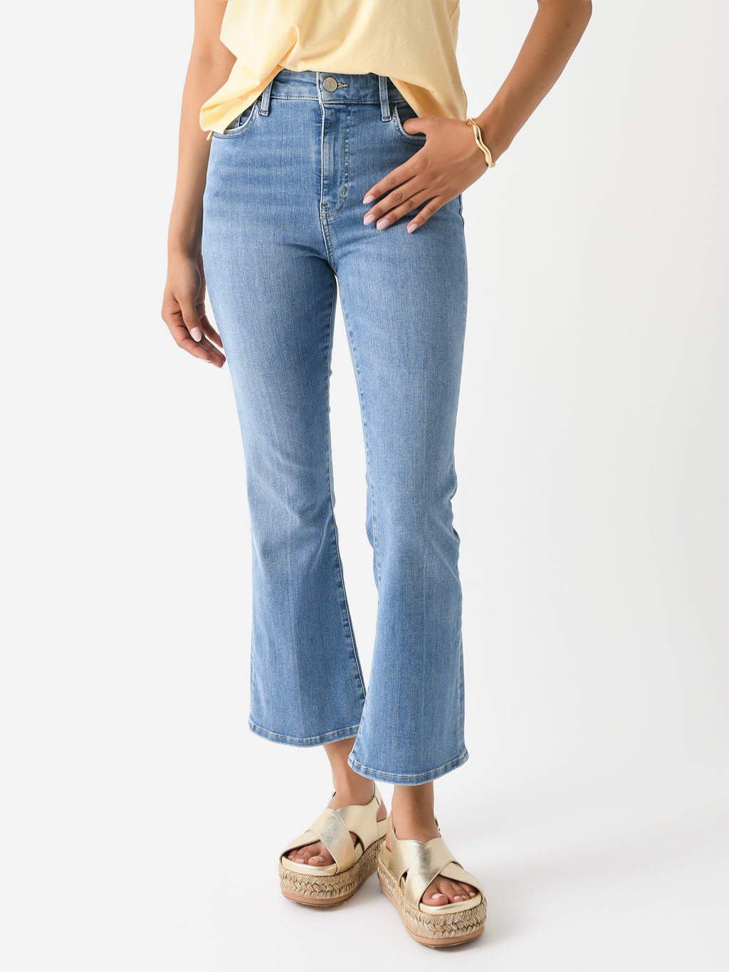 Frame Women's Le Crop Mini Boot Jean - Saint Bernard