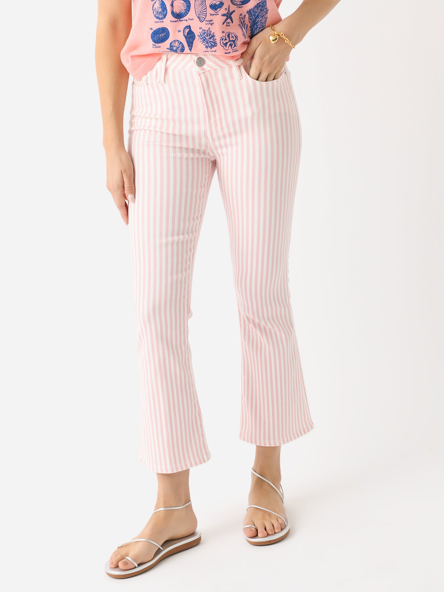 Frame Women's Le Crop Mini Boot Jean - Saint Bernard