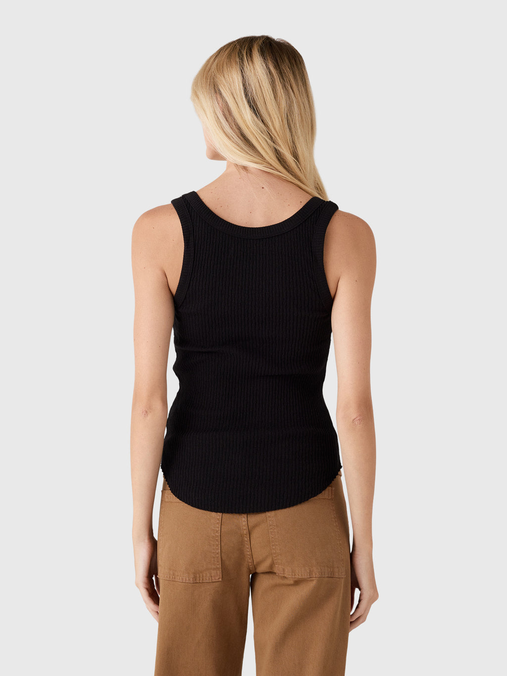 Enza Costa Women's Pointelle Knit Tank - Saint Bernard