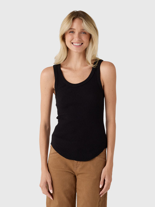 Enza Costa Women's Pointelle Knit Tank