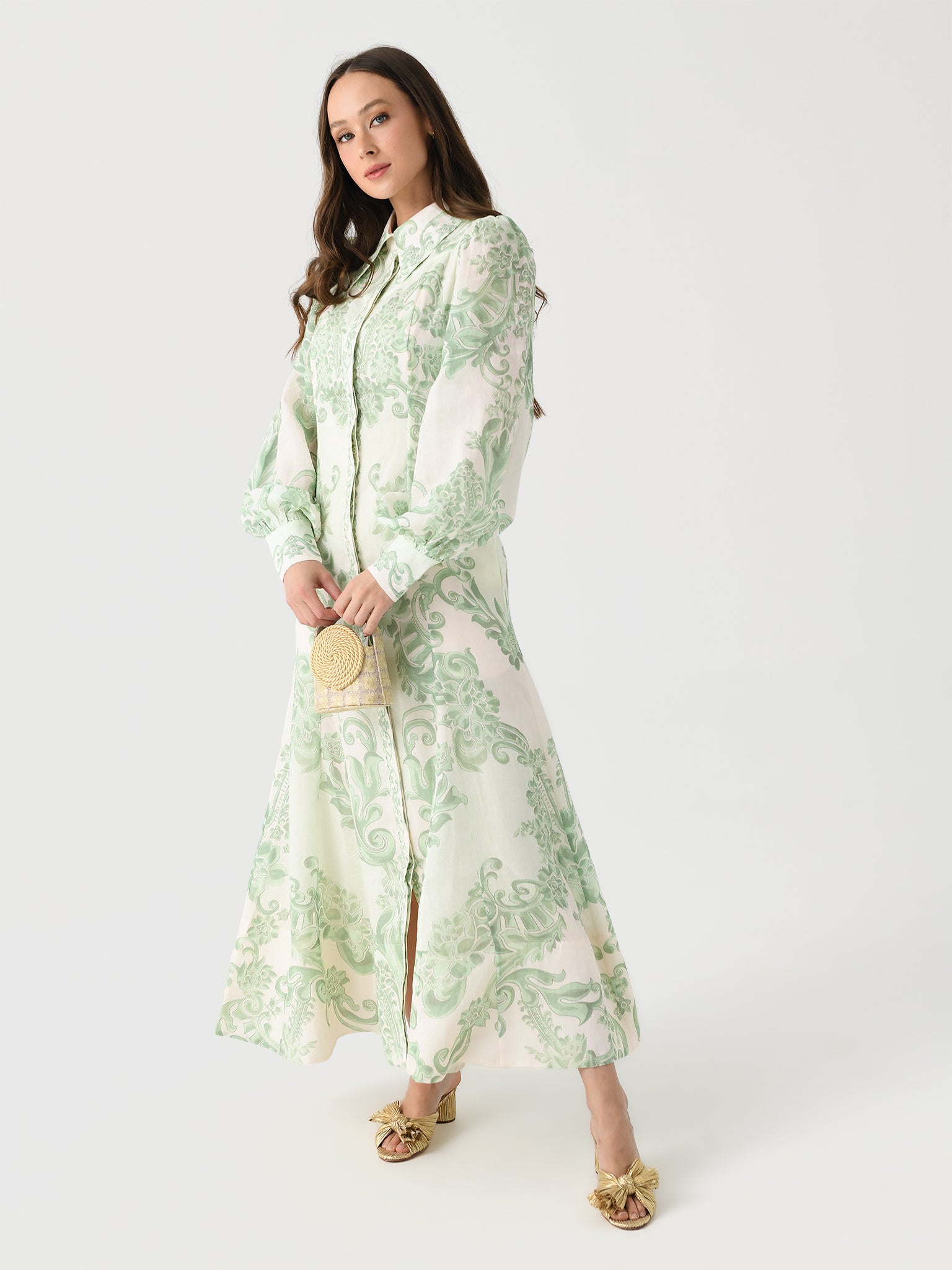 Antipodean Women's Willow Godet Maxi Dress - Saint Bernard