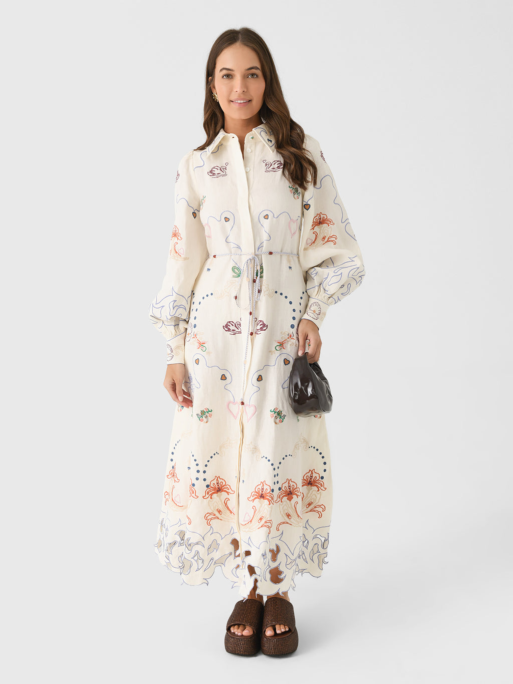 Antipodean Women's Matchmakers Yoke Gown - Saint Bernard