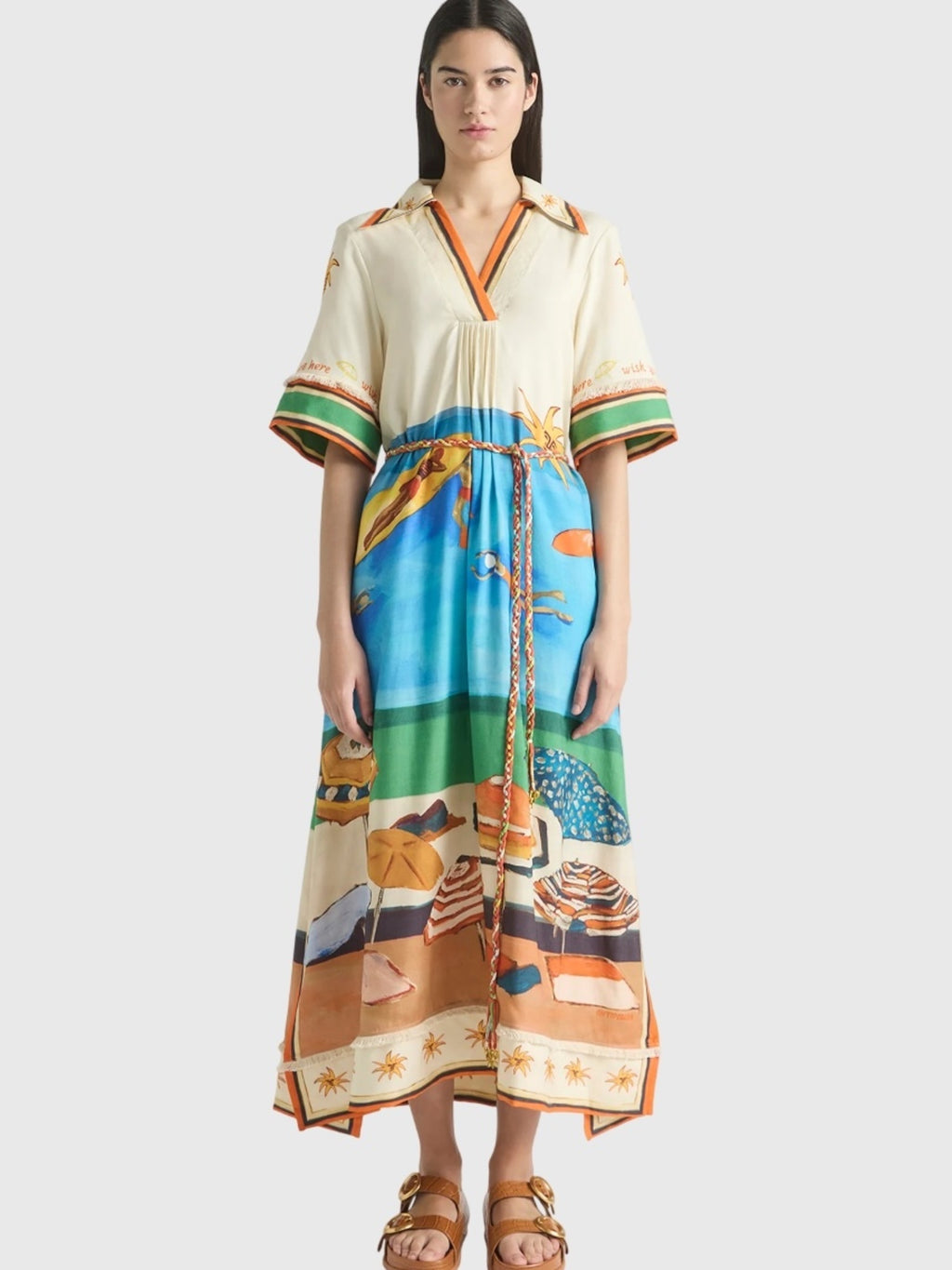 Antipodean Women's Collared Cover-Up - Saint Bernard