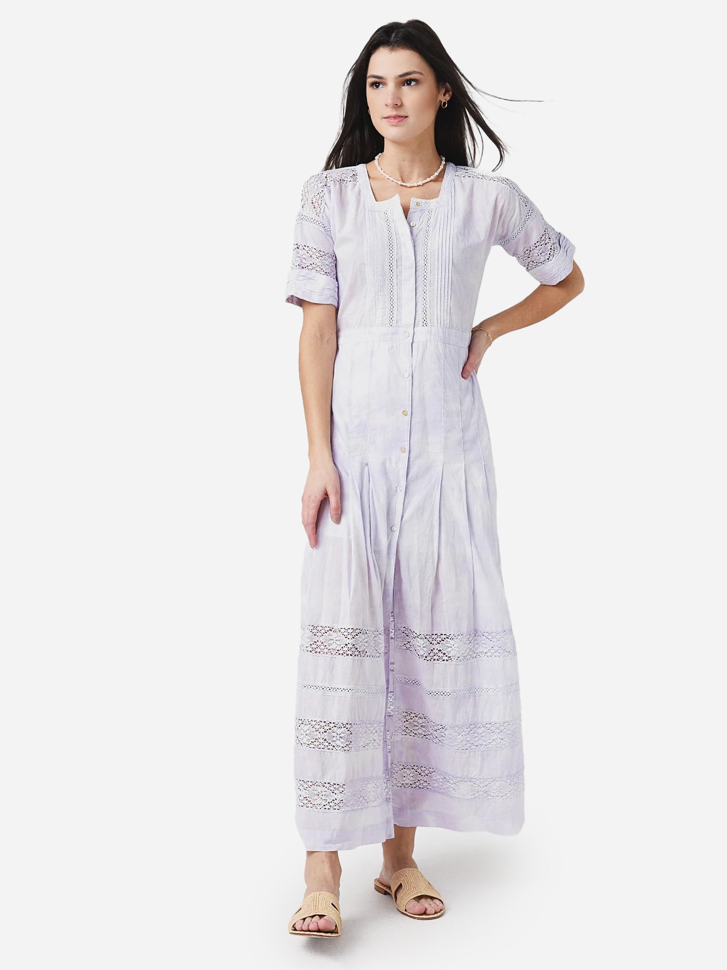 LoveShackFancy Women's Edie Dress - Saint Bernard