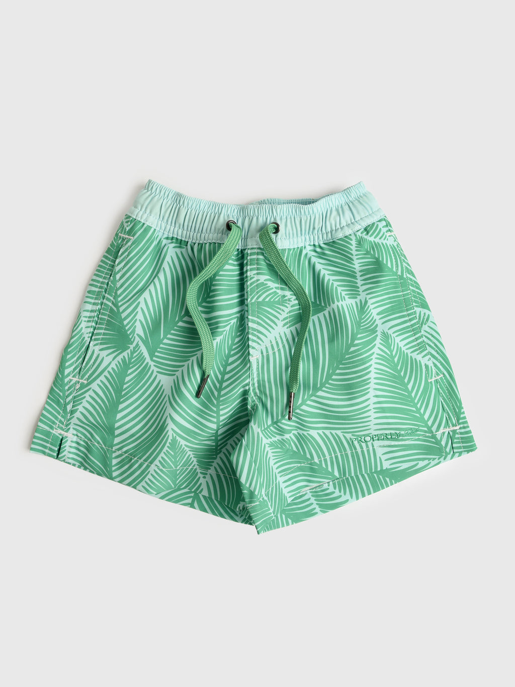 Properly Tied Boys' Riviera Swim Trunk - Saint Bernard