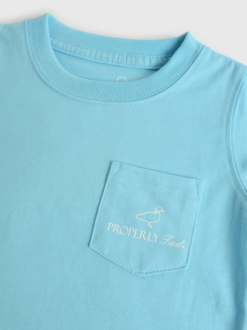 Properly Tied Boys' American Chillin Short Sleeve Tee