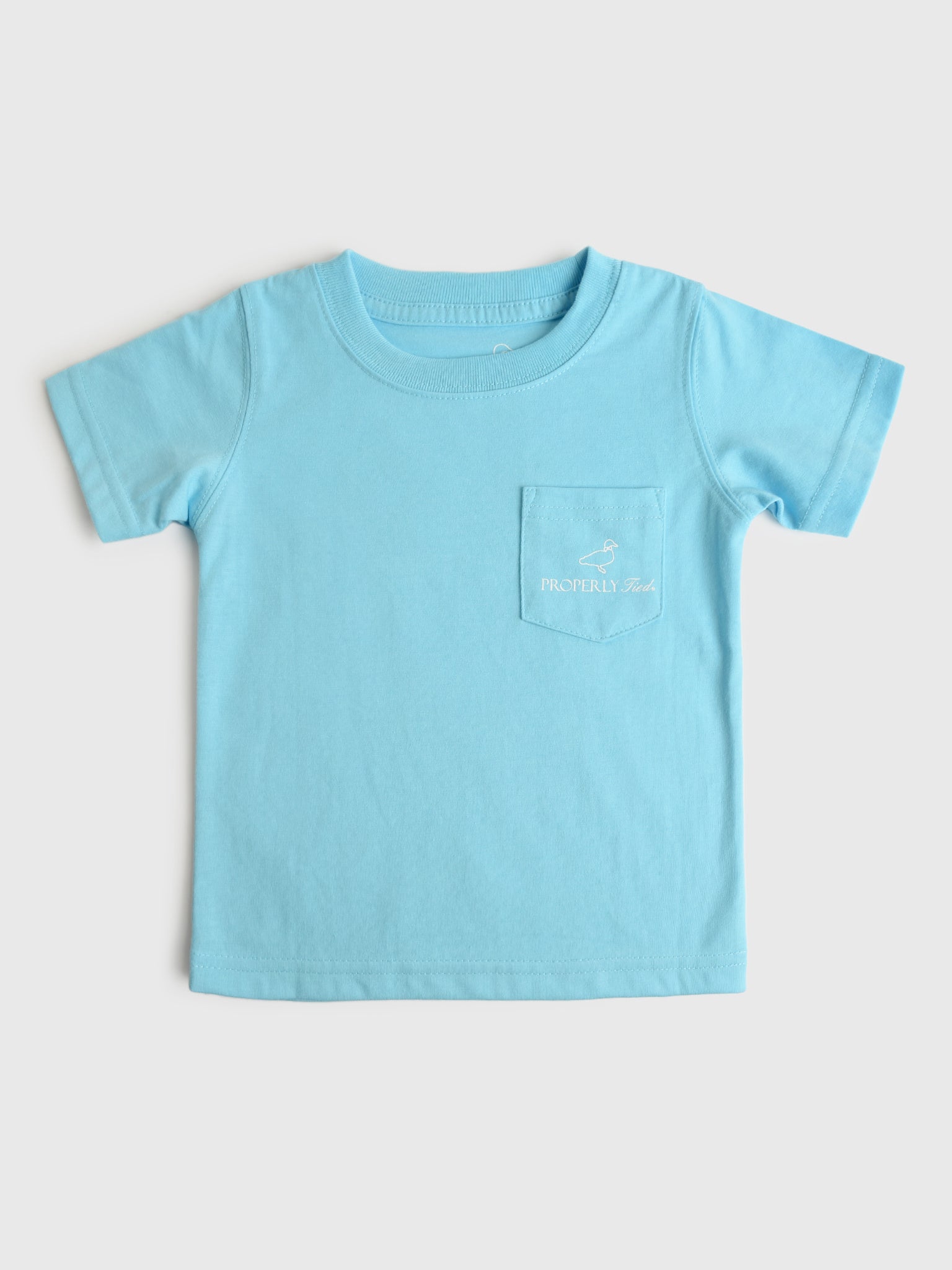 Properly Tied Boys' American Chillin Short Sleeve Tee - Saint Bernard