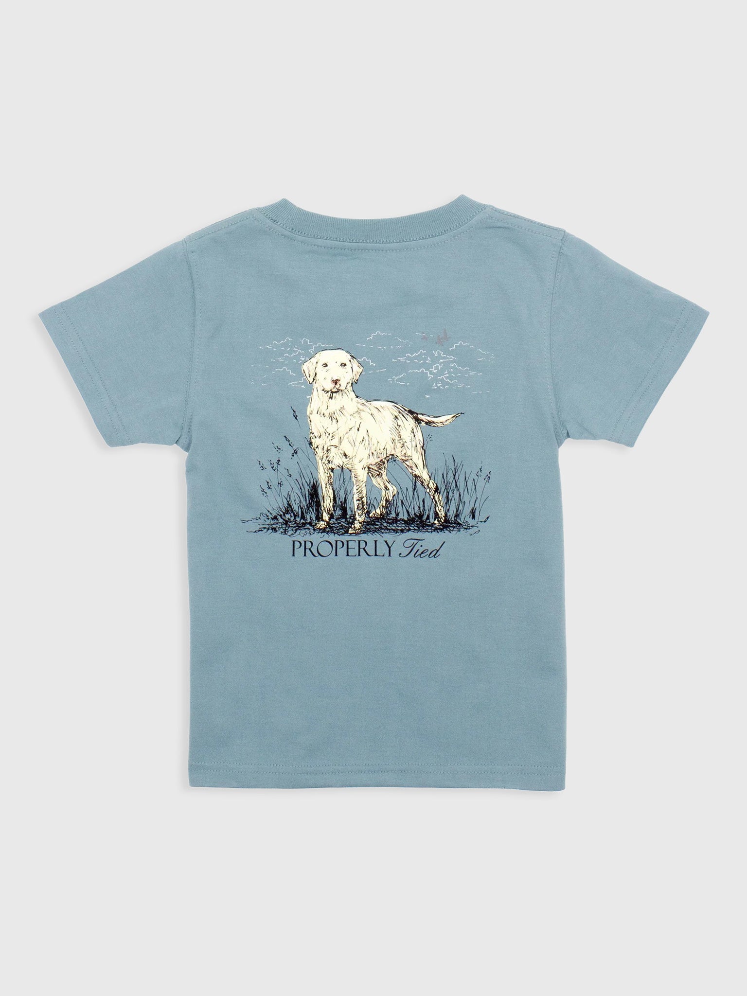 Properly Tied Boys' Labrador Short Sleeve Tee - Saint Bernard