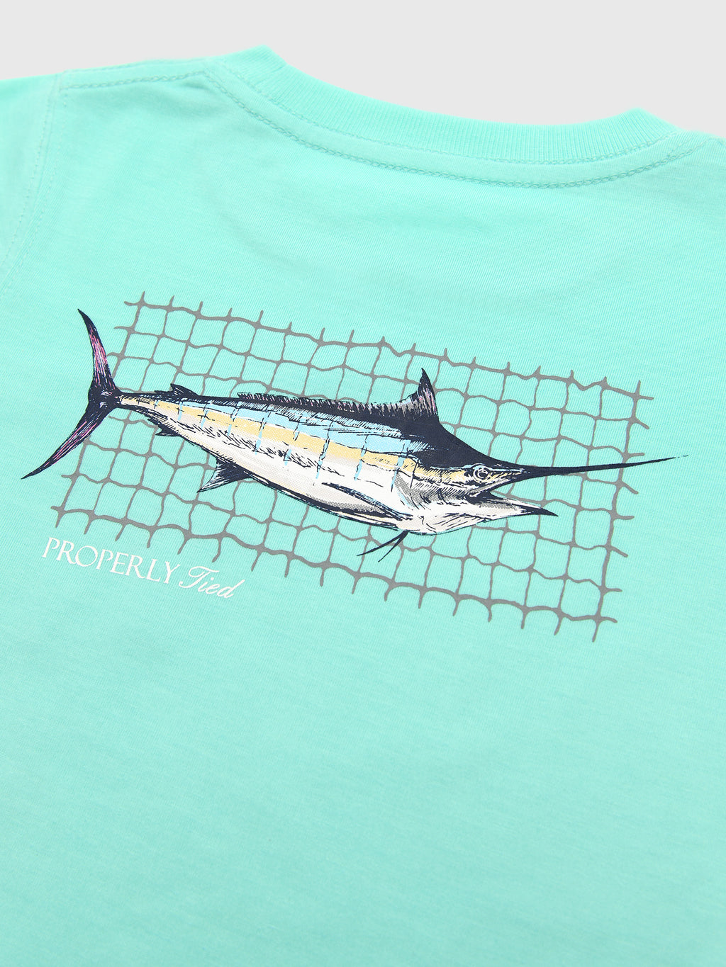 Properly Tied Boys' Swordfish Short Sleeve Tee - Saint Bernard