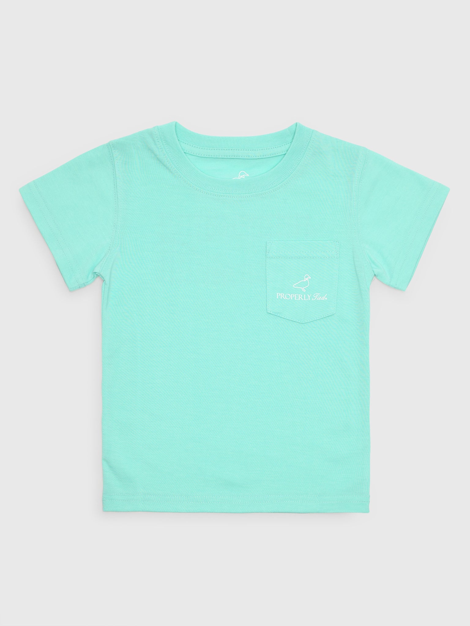 Properly Tied Boys' Swordfish Short Sleeve Tee - Saint Bernard
