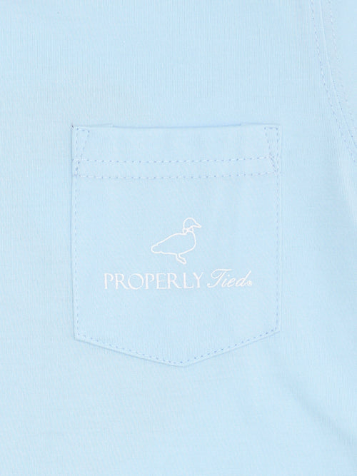 Properly Tied Boys' Patriot Dog Short Sleeve Tee