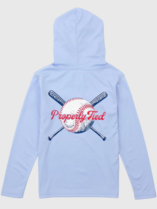 Properly Tied Boys' Shade Performance Hoodie