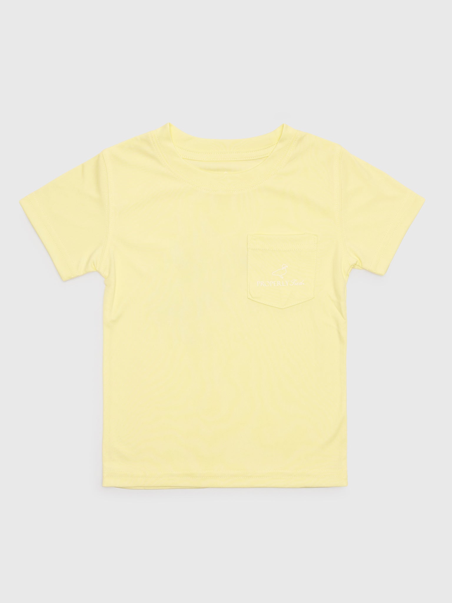 Properly Tied Boys' Blue Marlin Short Sleeve Performance Tee - Saint Bernard