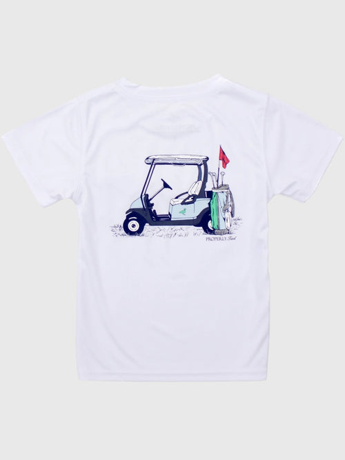 Properly Tied Boys' Country Club Short Sleeve Performance Tee