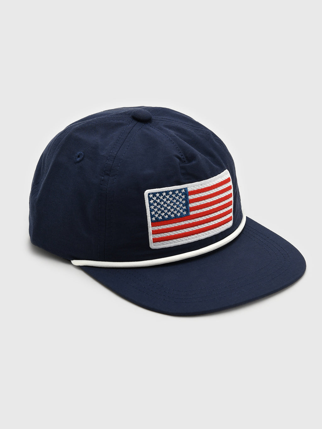 Properly Tied Boys' American Flag Classic Rope Hat - Saint Bernard