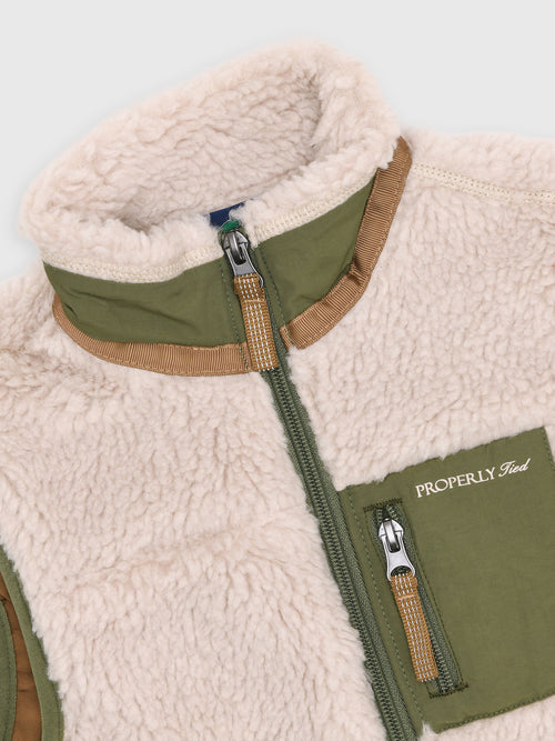 Properly Tied Boys' Apex Vest - Saint Bernard