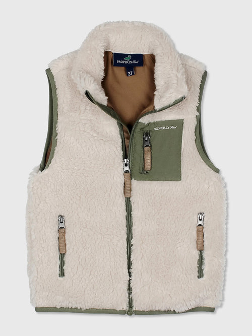 Properly Tied Boys' Apex Vest - Saint Bernard