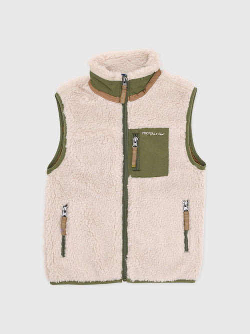 Properly Tied Boys' Apex Vest - Saint Bernard