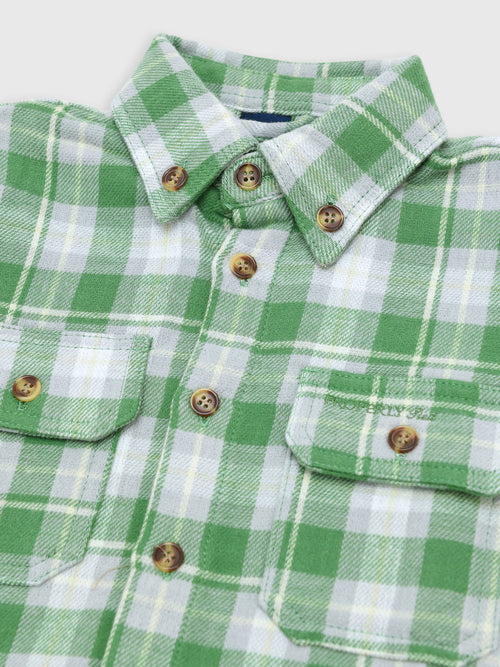 Properly Tied Boys' Farrier Shirt Jacket - Saint Bernard