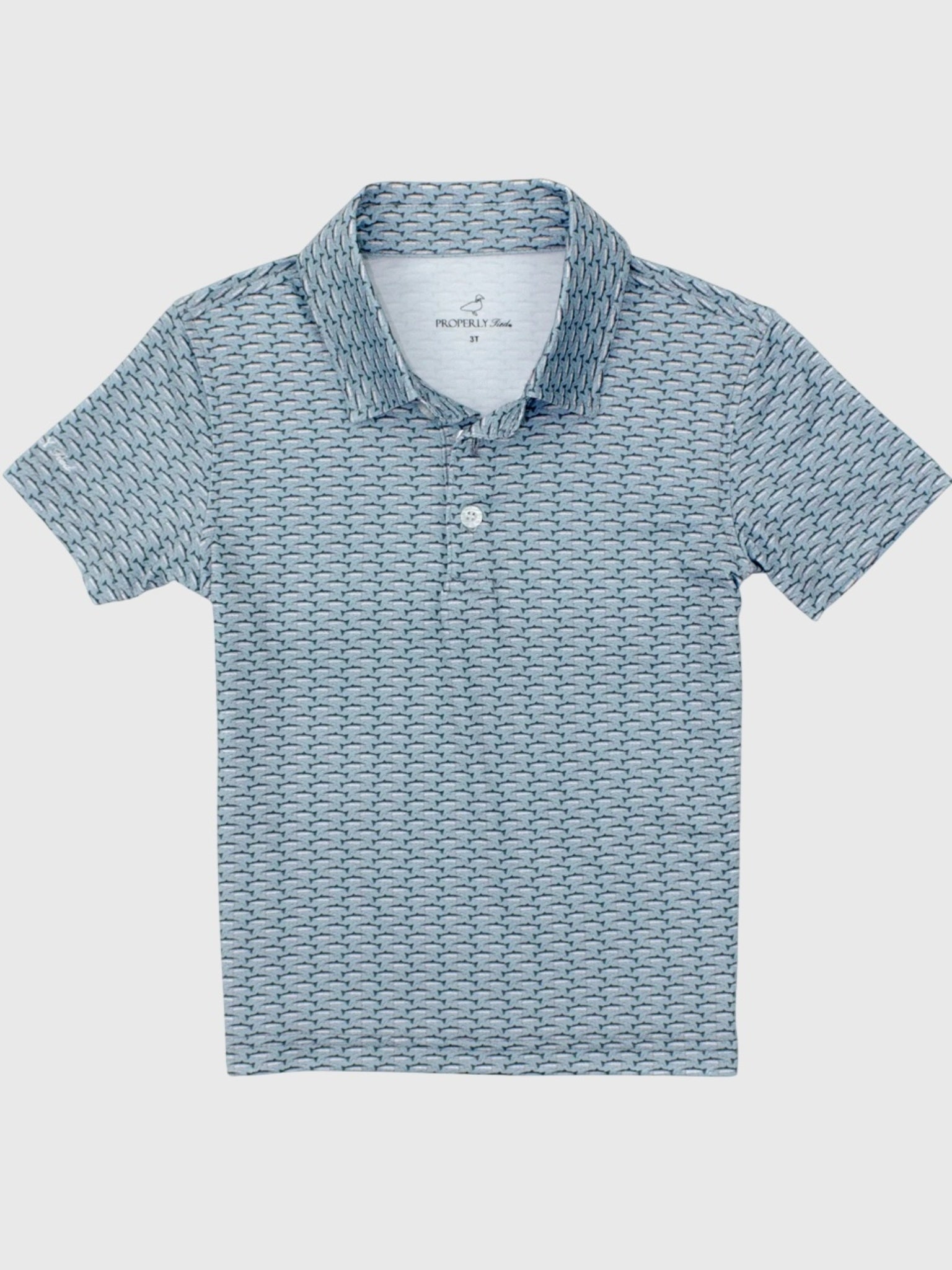 Properly Tied Boys' Inlet Polo - Saint Bernard