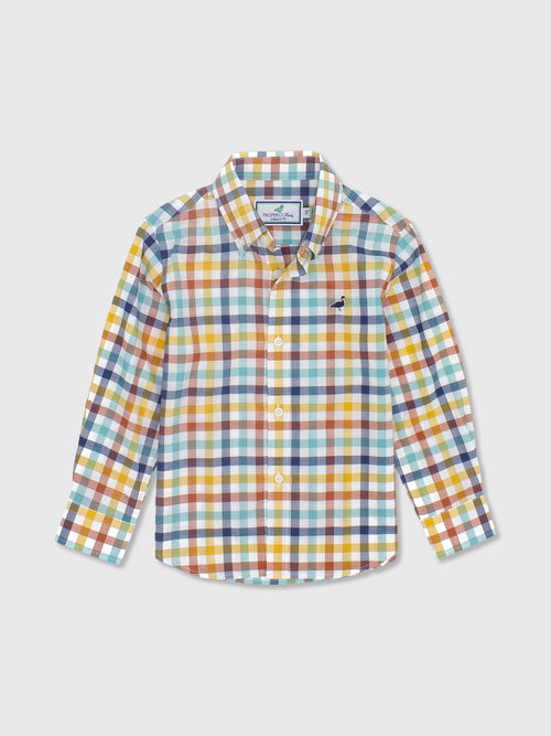 Properly Tied Boys' Seasonal Sport Shirt - Saint Bernard