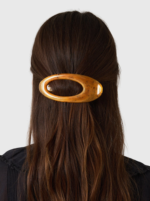 Lelet Elizabeth Flat Claw Clip - Saint Bernard