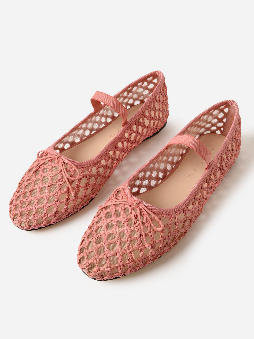 Loeffler Randall Women's Leonie Crochet Ballet Flat - Saint Bernard