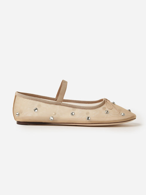 Loeffler Randall Women's Leonie Mesh Ballet Flat