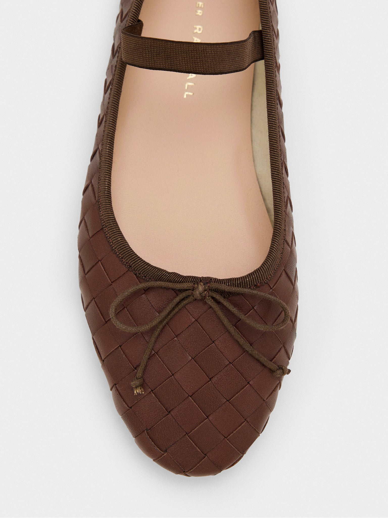 Loeffler Randall Women's Leonie Woven Ballet Flat - Saint Bernard