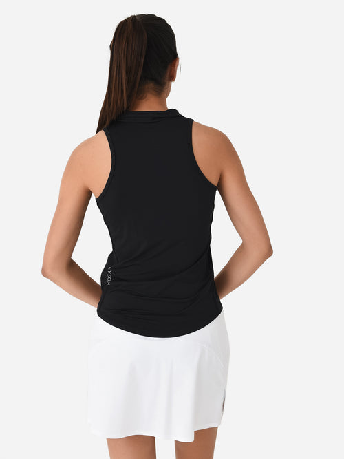 Greyson Women's Sleeveless Vesta Mock Neck Top