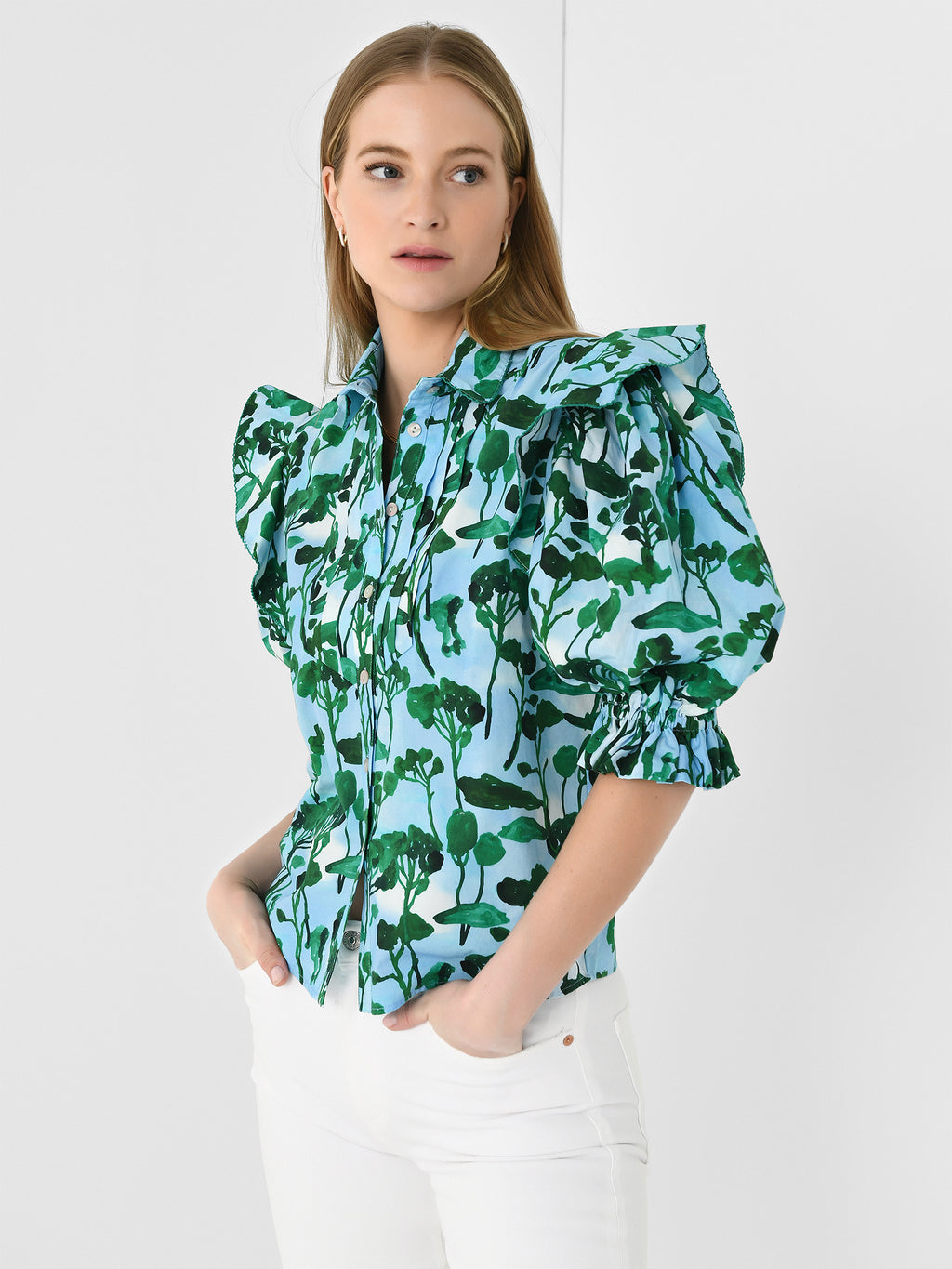 De Loreta Women's Chia Blouse - Saint Bernard