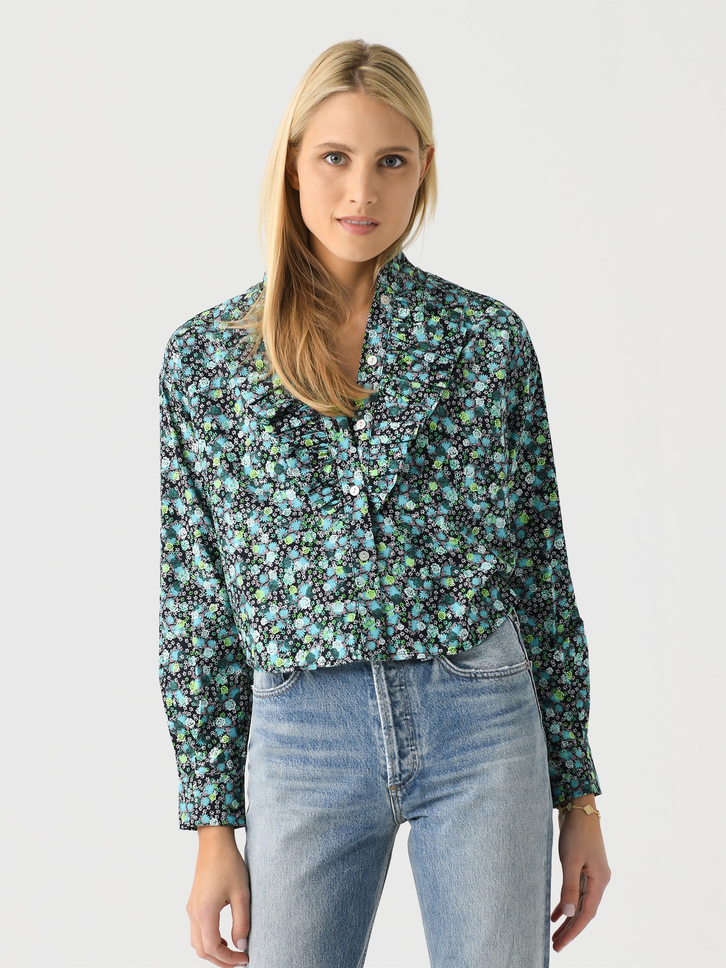 De Loreta Women's Laurel Blouse - Saint Bernard