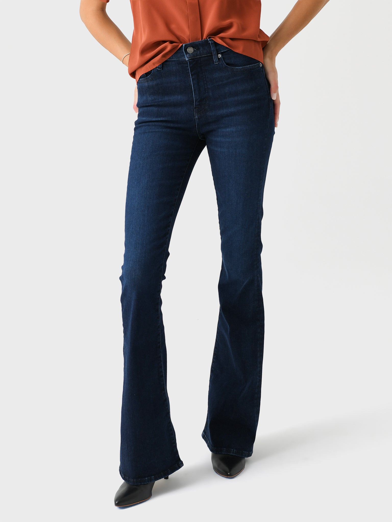 Frame Women's Le High Flare Jean - Saint Bernard