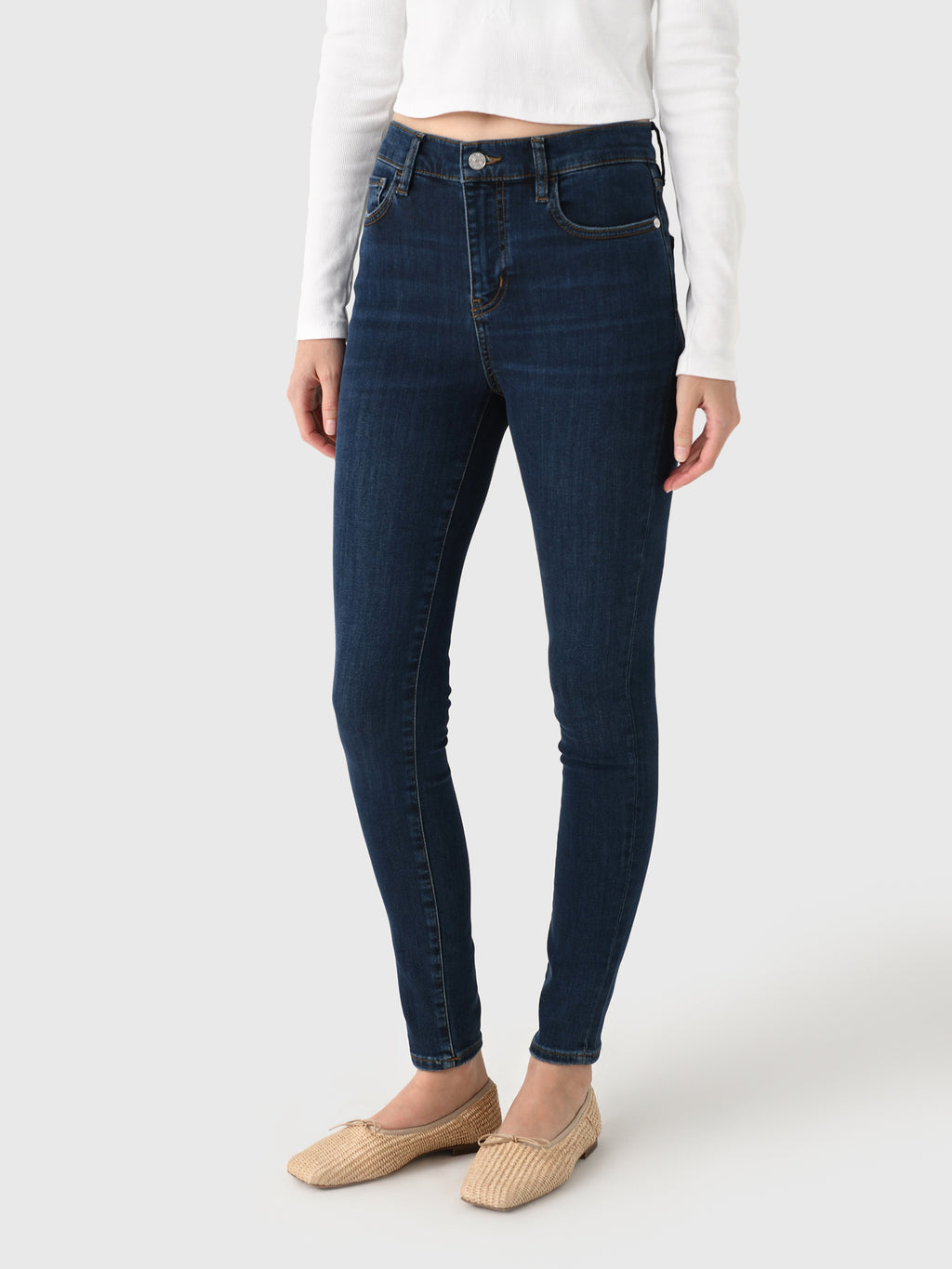Frame Women's Le High Skinny Jean - Saint Bernard