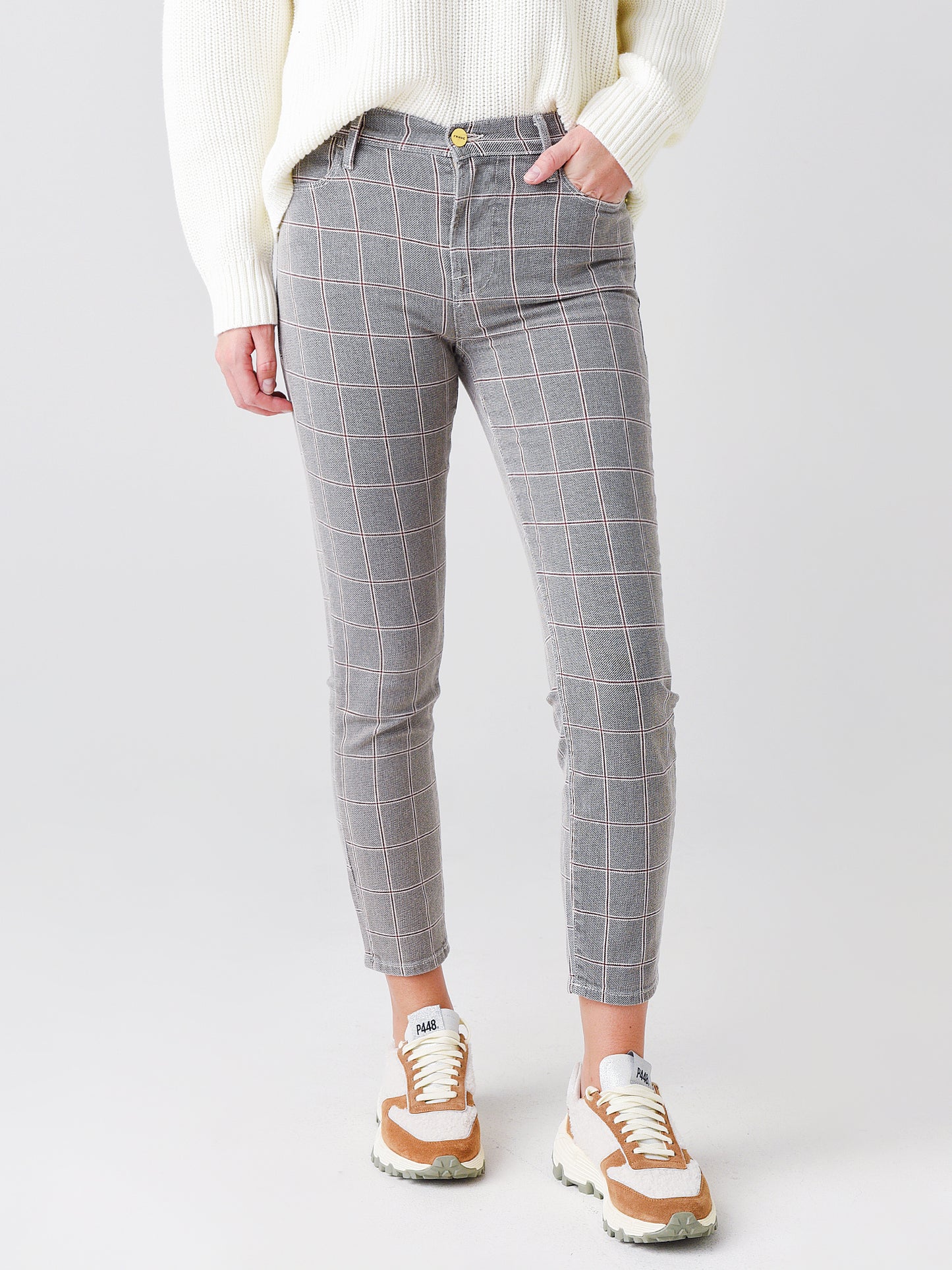 Frame Women's Le High Skinny Crop Jean - Saint Bernard