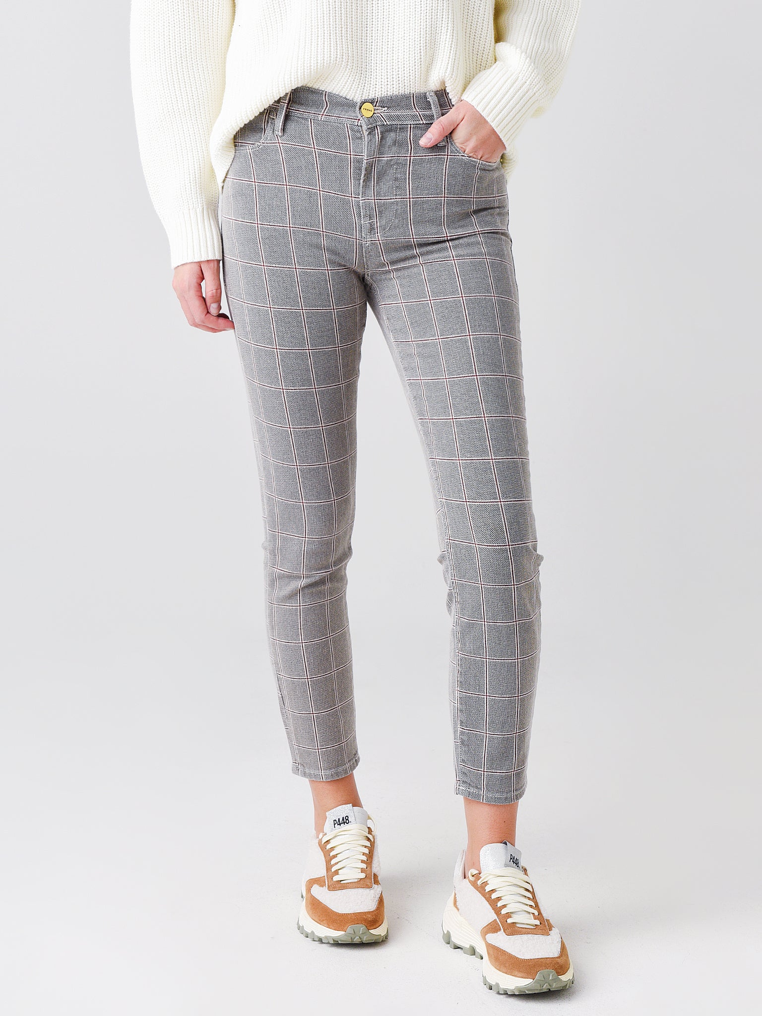 Frame Women's Le High Skinny Crop Jean - Saint Bernard