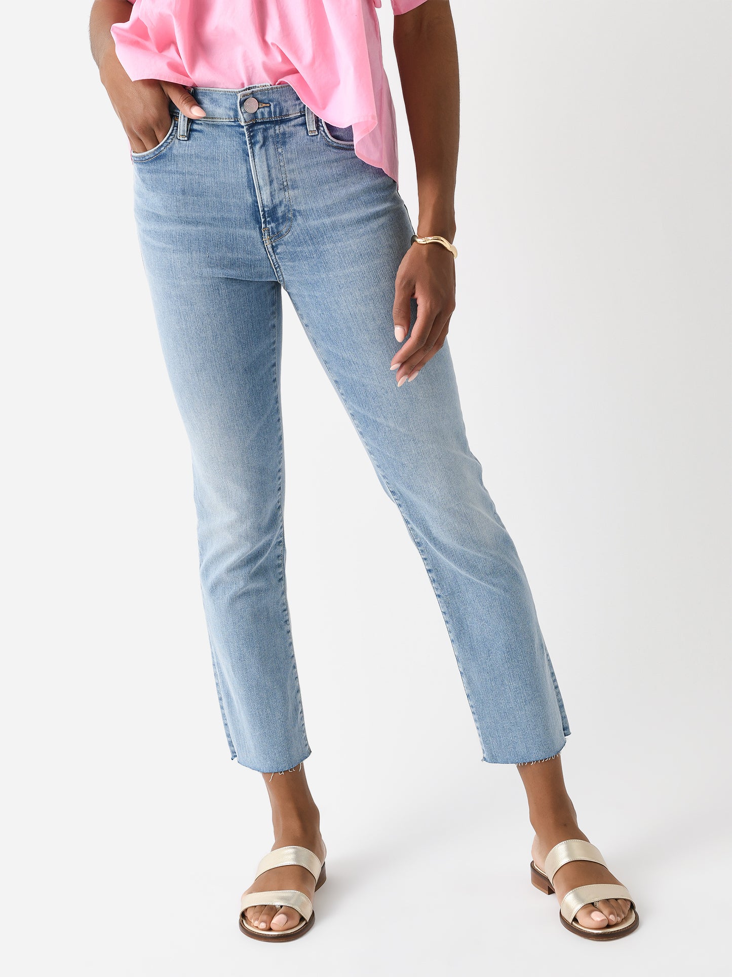 Frame Women's Le High Straight Raw After Jean - Saint Bernard