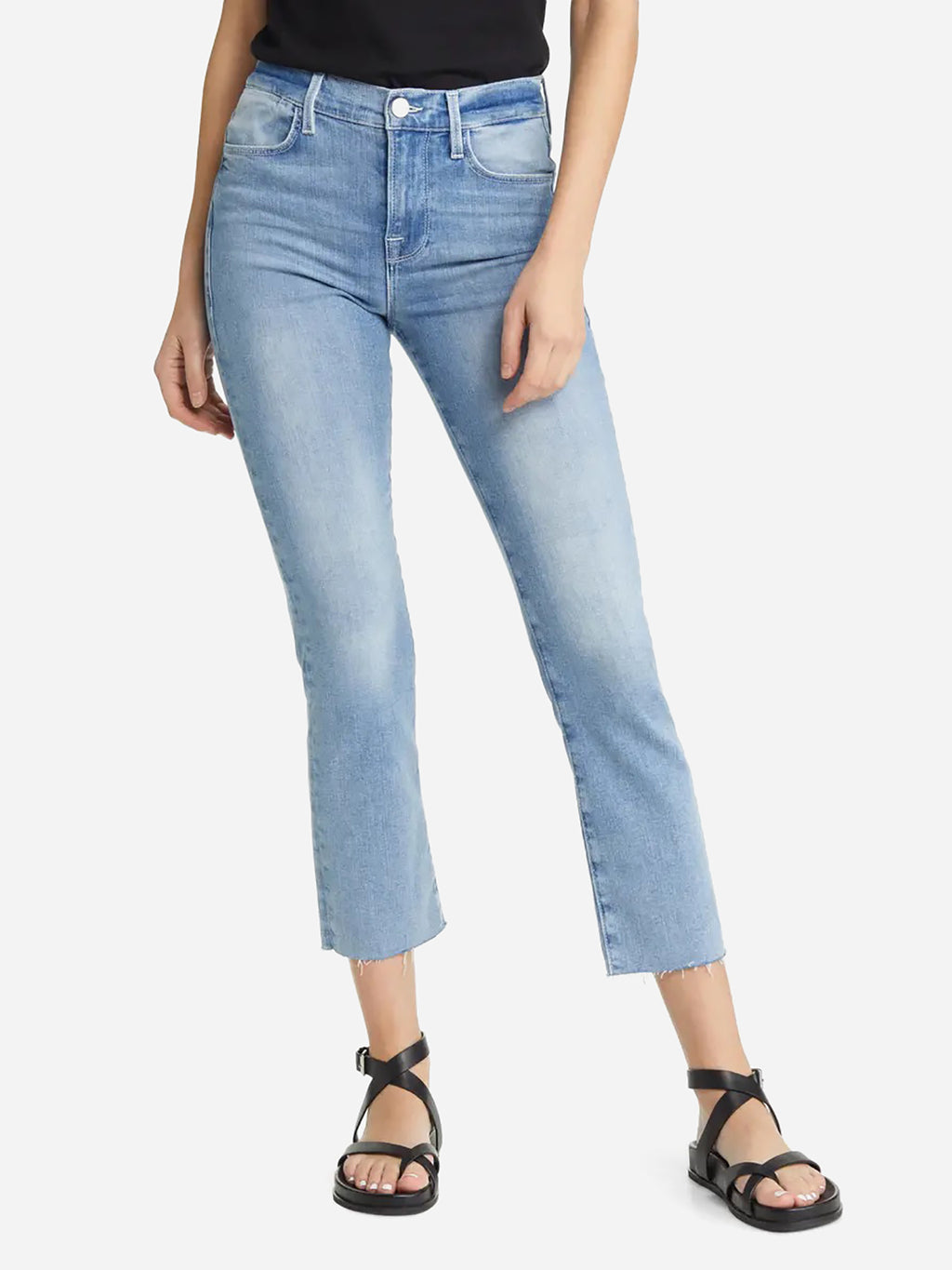 Frame Women's Le High Straight Raw After Jean - Saint Bernard