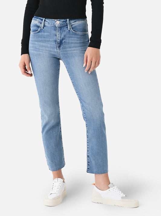 Frame Women's Le High Straight Raw After Jean