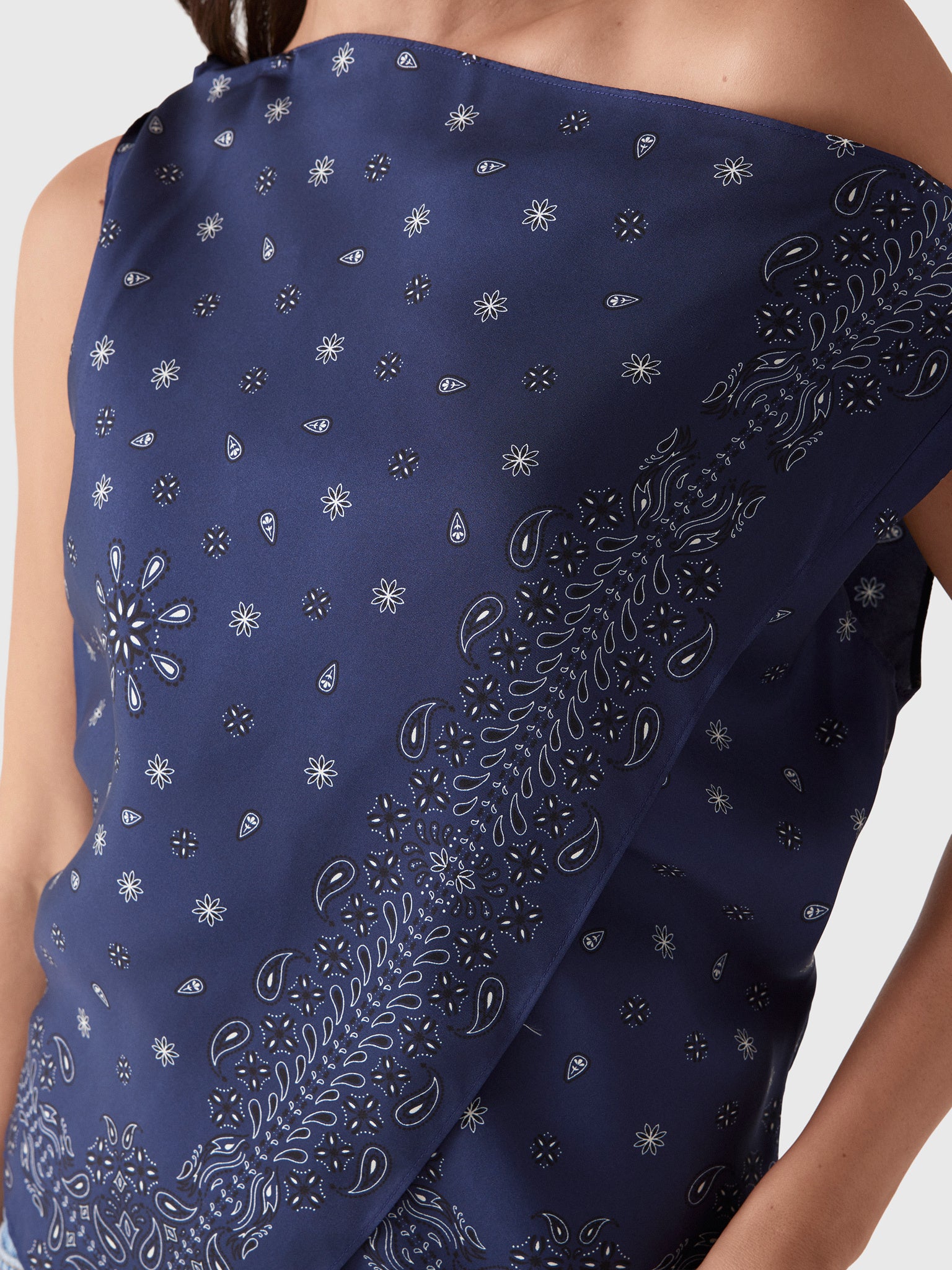 Masons Daughter Women's Lily Scarf Top - Saint Bernard