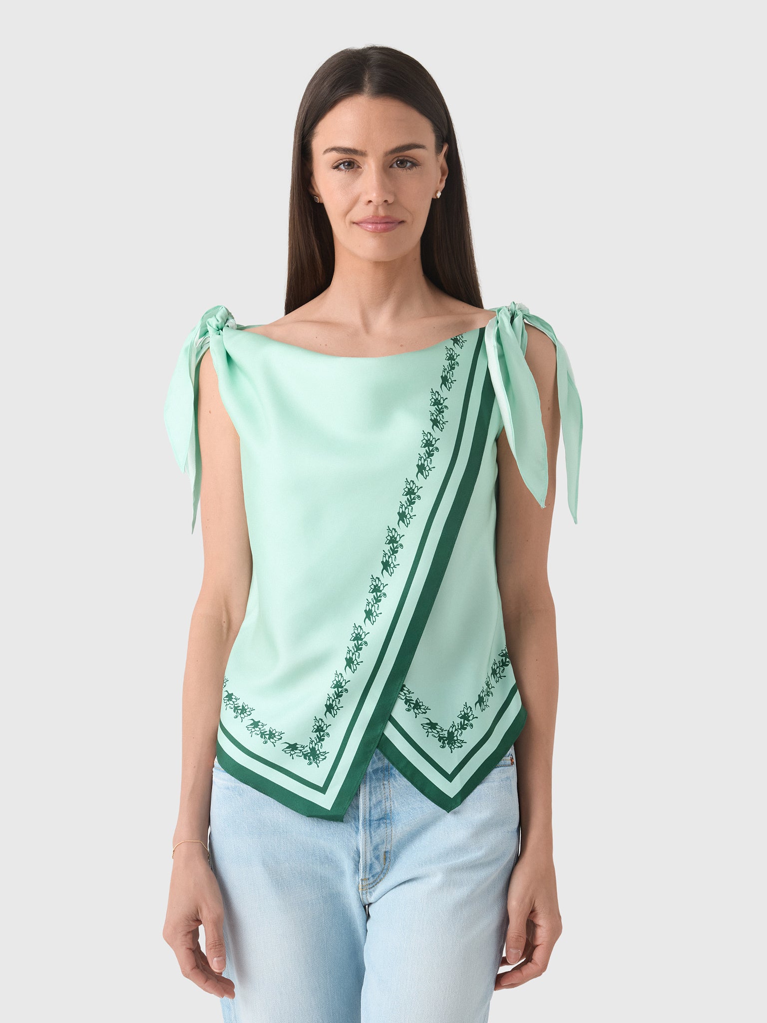 Masons Daughter Women's Lily Scarf Top - Saint Bernard