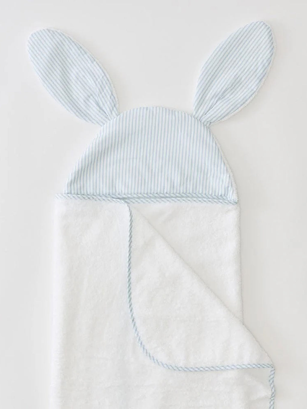 Weezie Kids' Percale Bunny Hooded Towel - Saint Bernard