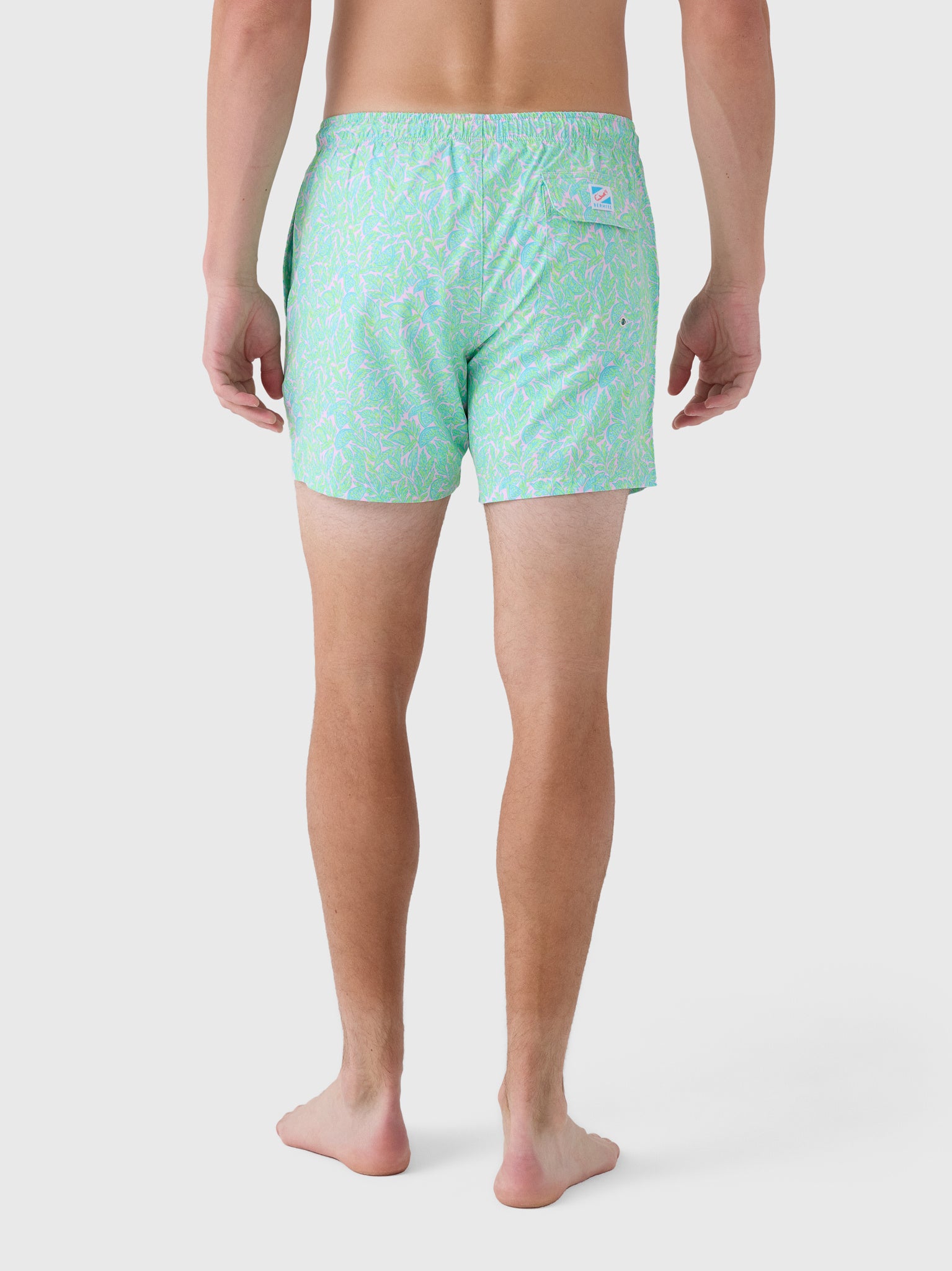 Bermies Men's Limoncello Swim Trunk - Saint Bernard