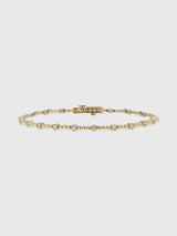 Francie B. Diamond Link Bracelet - Saint Bernard