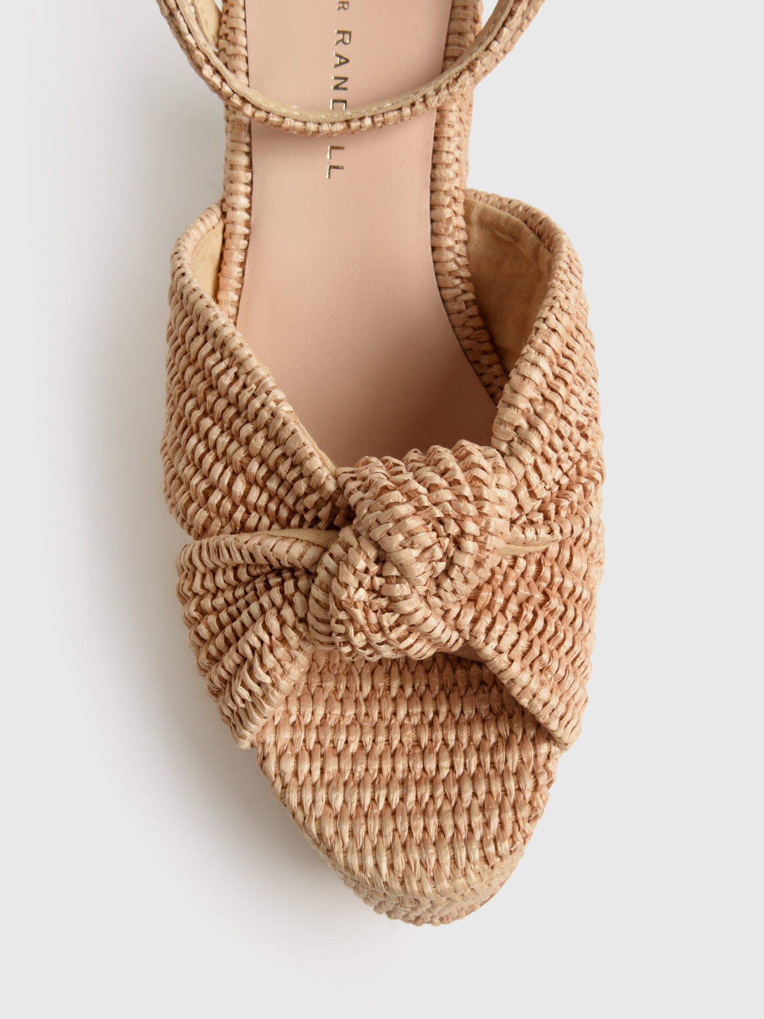 Loeffler Randall Women's Liza Raffia Platform Sandal | $350.00