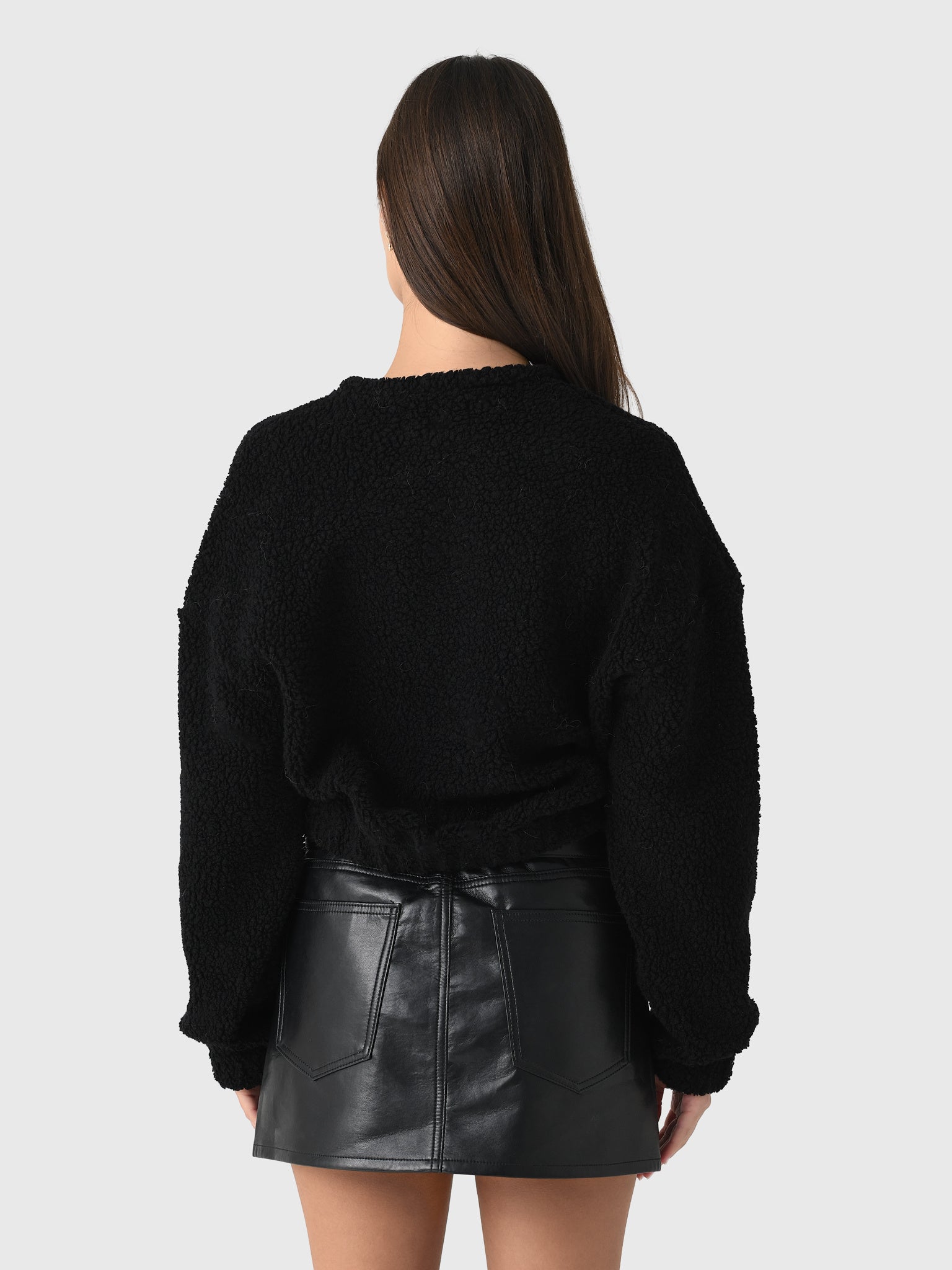 Leset Women's Mica Collarless Blouson Jacket – Saint Bernard