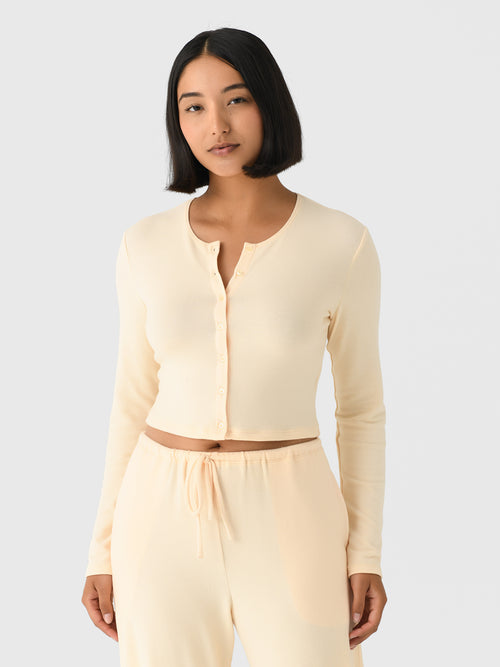 Leset Women's Lauren Crop II Cardigan