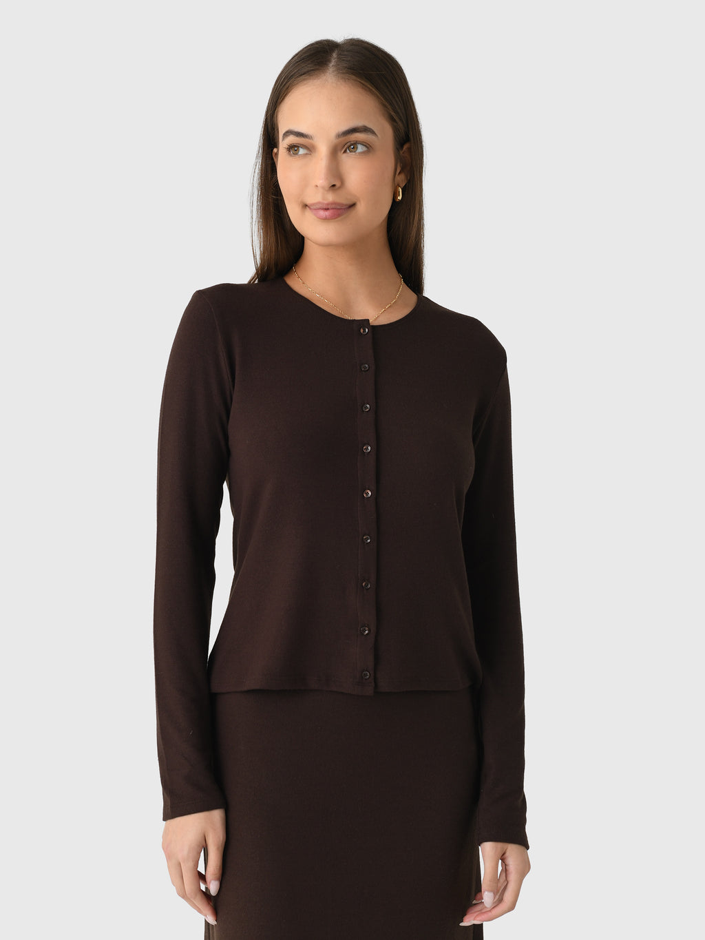 Leset Women's Lauren Classic Cardigan - Saint Bernard