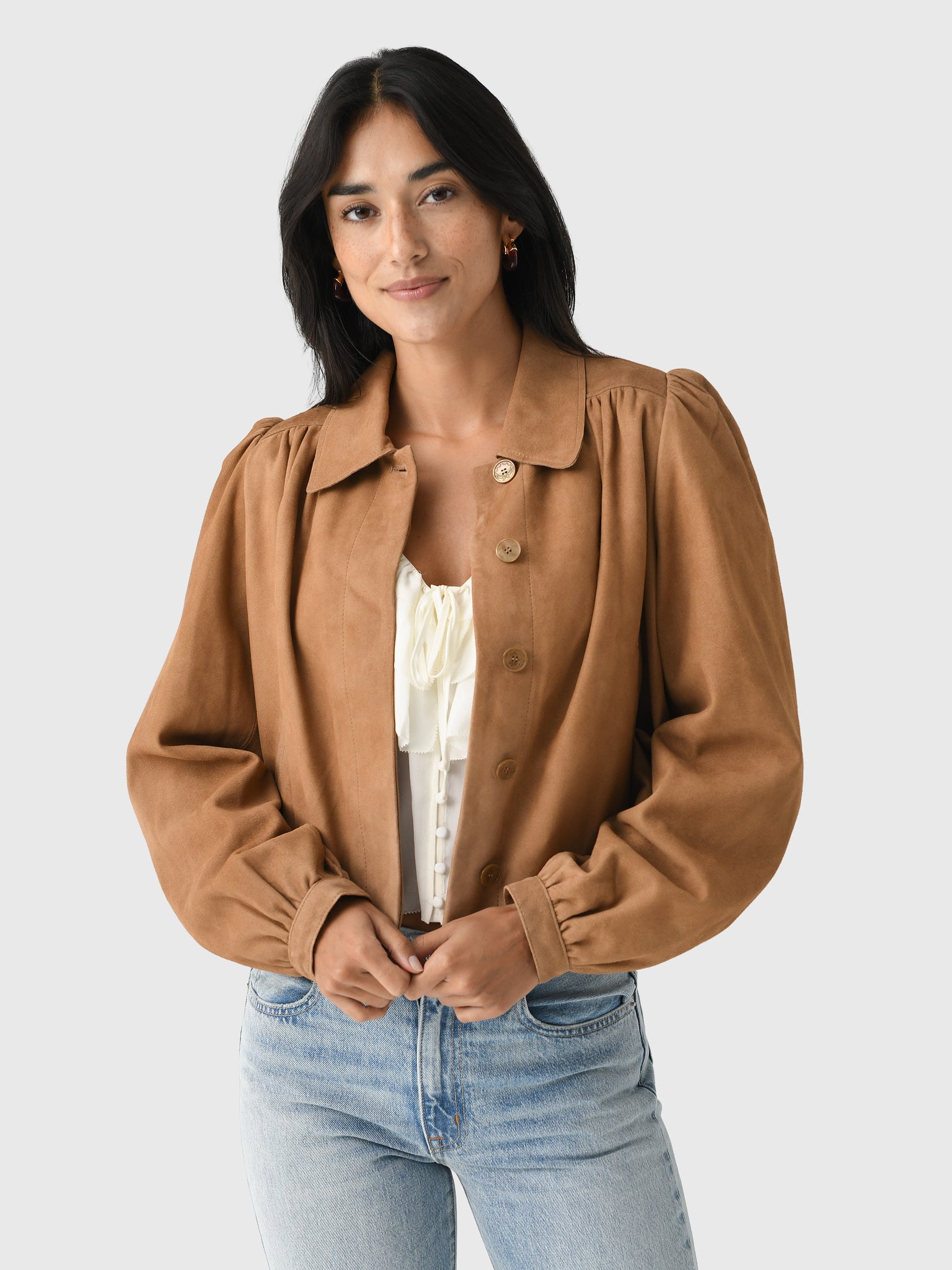 LoveShackFancy Women's Eris Jacket - Saint Bernard