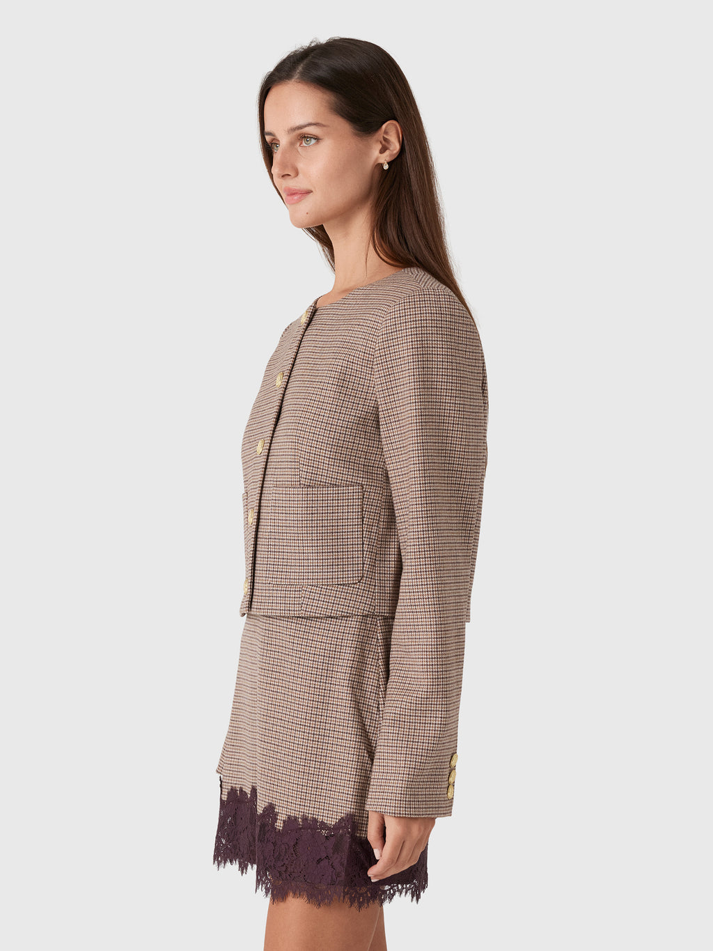 LoveShackFancy Women's Carlatta Jacket - Saint Bernard